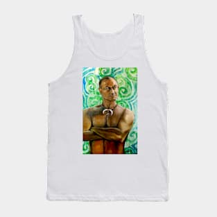 Temuera Morrison Portrait Tank Top